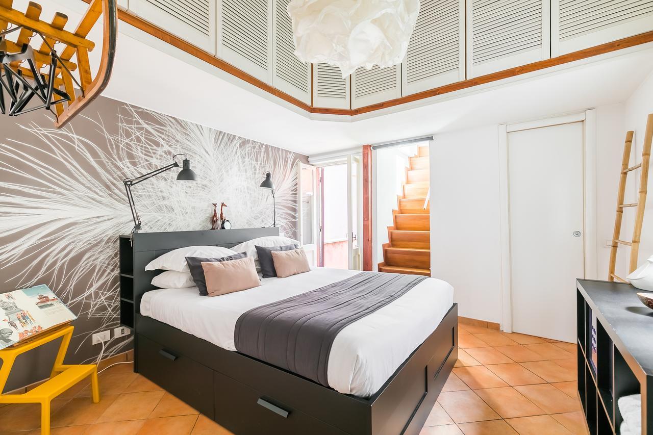 67m² 1 slaapkamer, 1 privé badkamer Appartement in Trastevere Rome Buitenkant foto